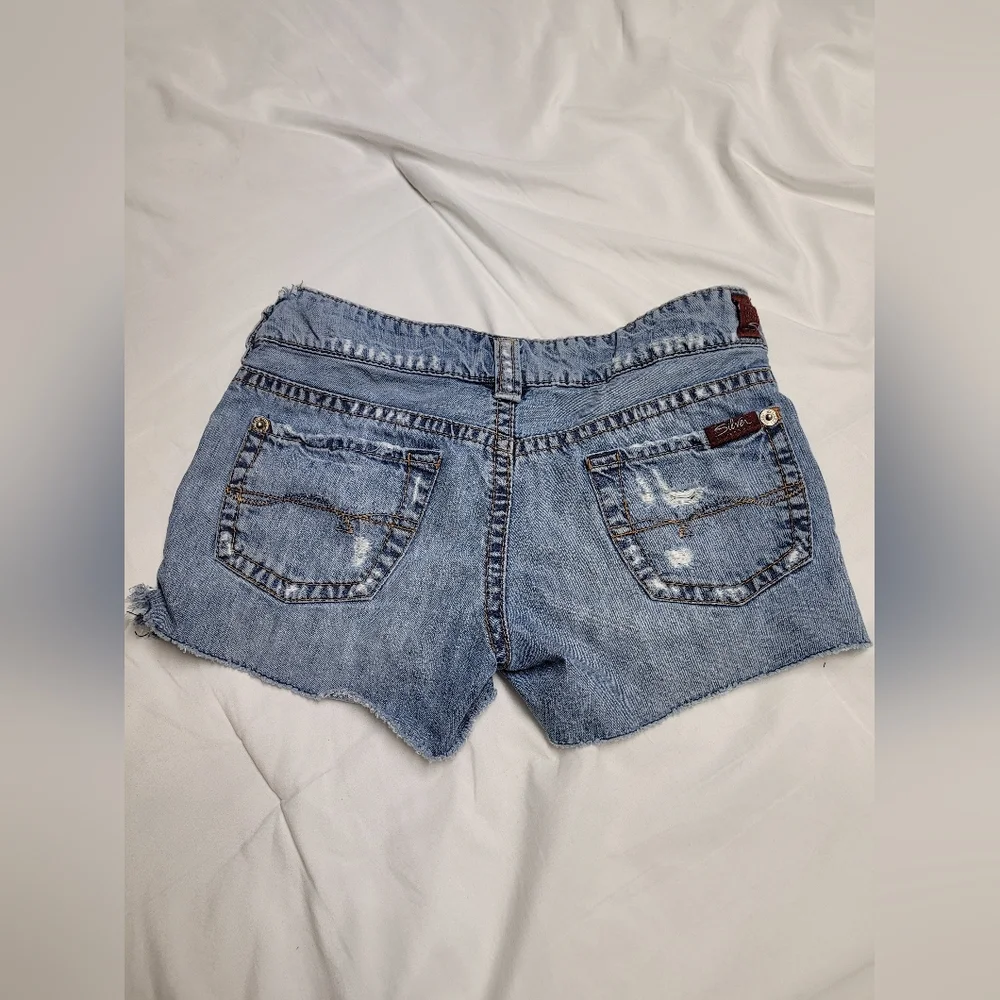Silver Jeans Womens Jean Shorts Size 26 - Picture 12 of 14